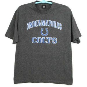 Indianapolis Colts NFL Football T-Shirt Shirt Grey XL‎